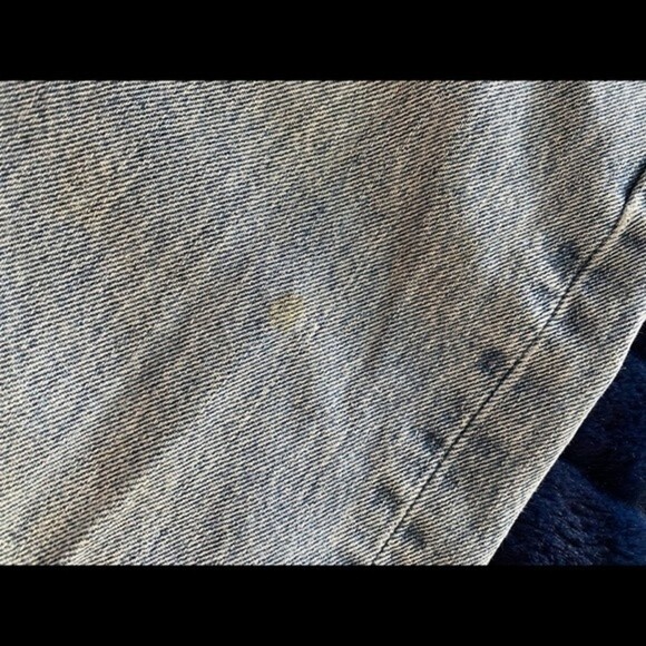 LEVIS 505 Classic Jeans 38 Waist - Inseam Measures 28" Thrashed Classic - Picture 9 of 16